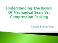 PUMP SEALING: COMPRESSION PACKING OR MECHANICAL SEALS? PowerPoint PPT Presentation