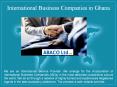 International Business Companies in Ghana PowerPoint PPT Presentation