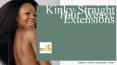 #1 Kinky Straight Hair Weave Extensions PowerPoint PPT Presentation