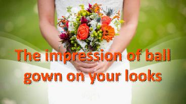 Beautiful bridal gown at amazing bride couture