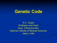 Genetic code