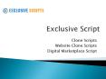 Clone Scripts | Website Clone Scripts | Digital Marketplace Script PowerPoint PPT Presentation