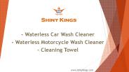 waterless car wash kit