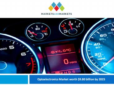 Automotive Optoelectronics Market Industry Analysis 2025 (1)