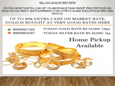 Gold Buyer|Cash For Gold