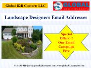 Landscape Designers Email Addresses