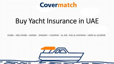 Yacht isurance company in UAE