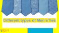 Men's Ties - Different types of Ties PowerPoint PPT Presentation