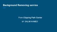 Background Removing service