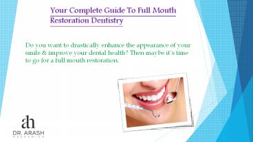 Los Angeles cosmetic dentistry