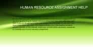 Human resource assignment help (1)