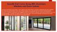Benefits That Come Along With Aluminium Windows and Doors Sydney (1) PowerPoint PPT Presentation