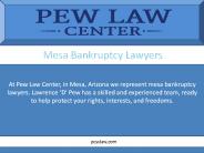 Mesa Bankruptcy Lawyers