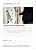 Cybercriminals Repurposing ATM EMV Malware PowerPoint PPT Presentation