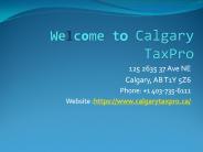 Calgary TaxPro - Tax Accountant in Calgary