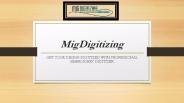 Digitizing for Embroidery|Affordable Services