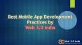 Mobile Application Development Service Company | Web 3.0 India | PowerPoint PPT Presentation
