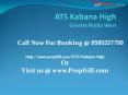 ATS Kabana High Launch Their New Commercial Project At Noida