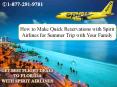How to Make Quick Reservations with Spirit Airlines for Summer Trip with Your Family PowerPoint PPT Presentation