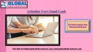 Articulate Users Email Leads
