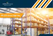 4ft LED Linear High Bay Lights - Industrial Lighting Solution
