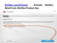 www.mcafee.com/activate - Activate McAfee Retail Card