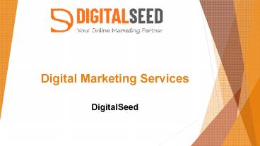 Digital Marketing Company in Pune - SEO Company in India - Digitalseed