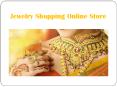 Jewelry Shopping Online Store