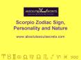 Scorpio Zodiac Sign, Personality and Nature - www.absolutesoulsecrets.com PowerPoint PPT Presentation