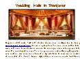 Wedding Halls in Thanjavur PowerPoint PPT Presentation