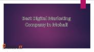 Best Digital Marketing Company in Mohali