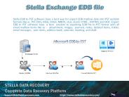 Stella EDB to PST software