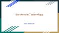 Blockchain Technology PowerPoint PPT Presentation