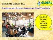 Furniture and Fixtures Executives Email Database