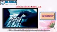 Software Industry Email Leads