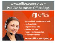 office.com/setup | The latest release Office 2019 version