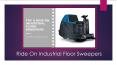 Advantages Of Choosing A Ride On Industrial Floor Sweepers PowerPoint PPT Presentation