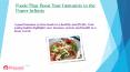 Rejuvenate with healthy meals PowerPoint PPT Presentation