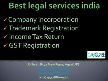 CA services India