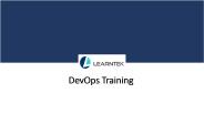 DevOps Training