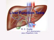Liver function tests