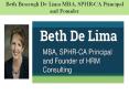 Beth Brascugli De Lima MBA, SPHR-CA Principal and Founder PowerPoint PPT Presentation