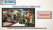 Florists & Gift Stores Mailing Leads