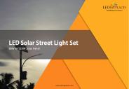 LED Solar Street Light Set Features - LEDMyplace