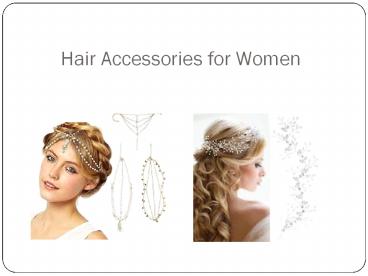 Hair Accessories for Women