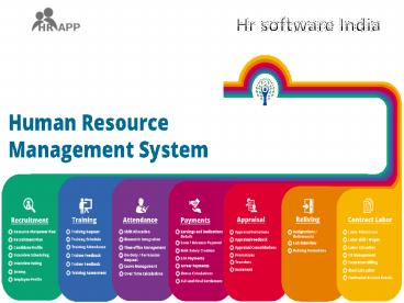 Hr software India | HRMS and Payroll management software