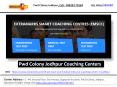 IIT-JEE/NEET/Foundation  Learning Centers In Pwd Colony Jodhpur PowerPoint PPT Presentation