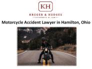 Motorcycle Accident Lawyer in Butler County Ohio