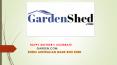 Wide Range of Bike Sheds Storage Online PowerPoint PPT Presentation