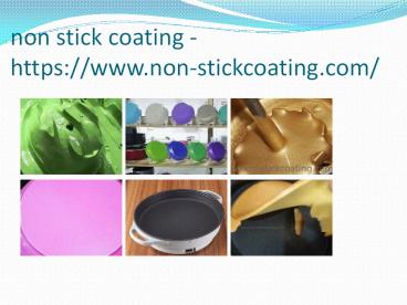 non stick coating